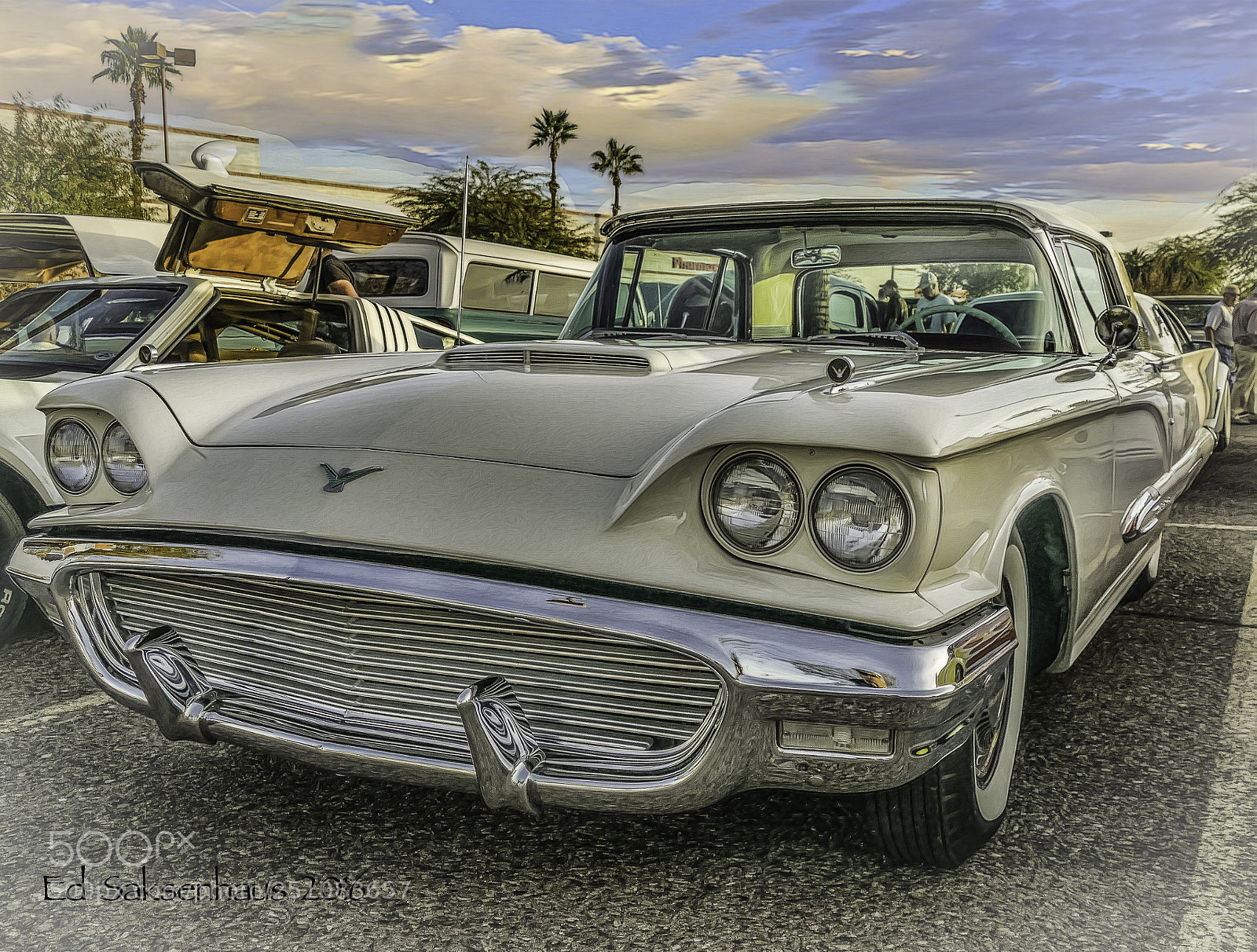 Panasonic Lumix DMC-FZ1000 sample photo. Ford thunderbird photography