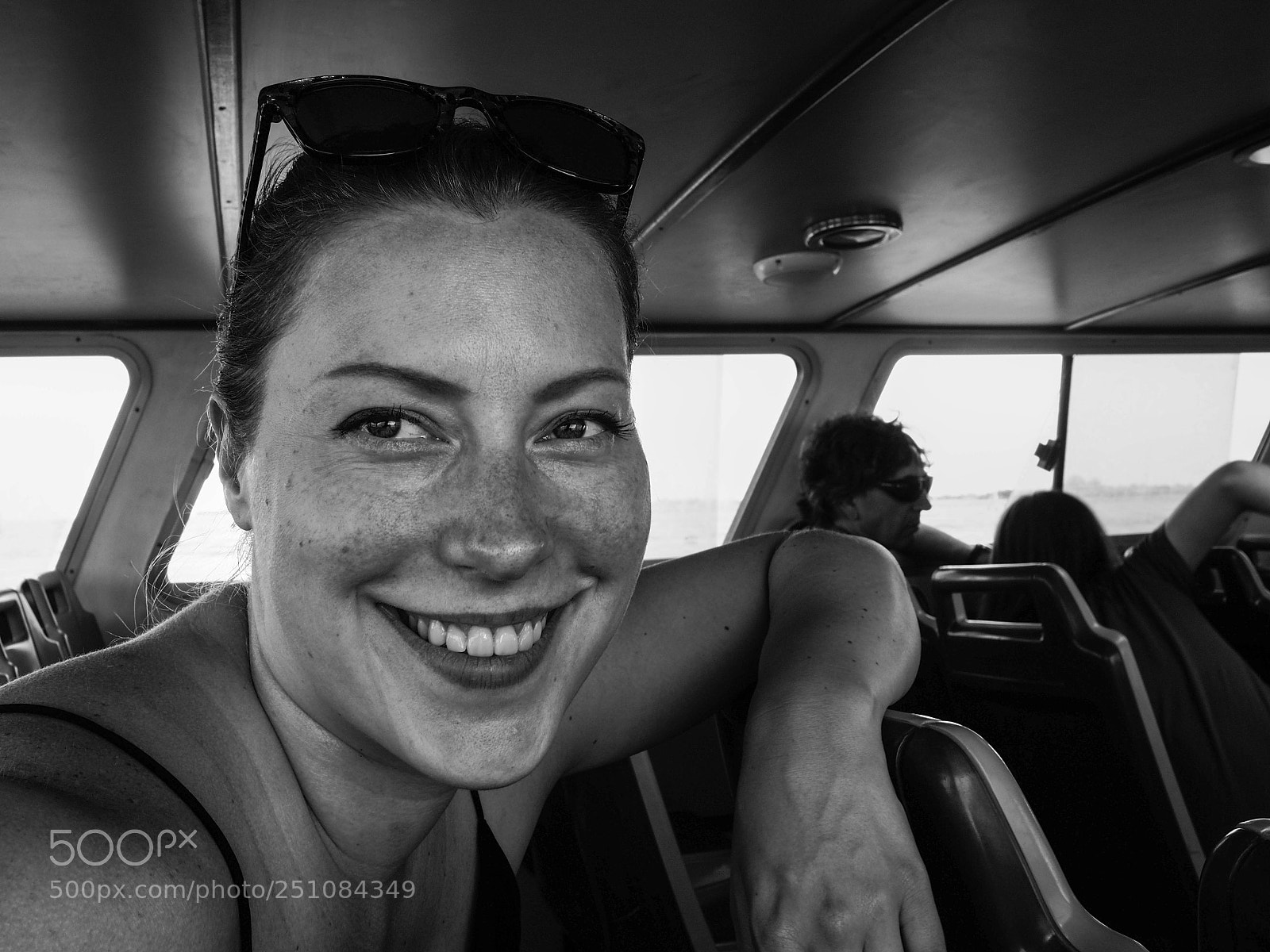 Olympus PEN-F sample photo. Waterbus photography