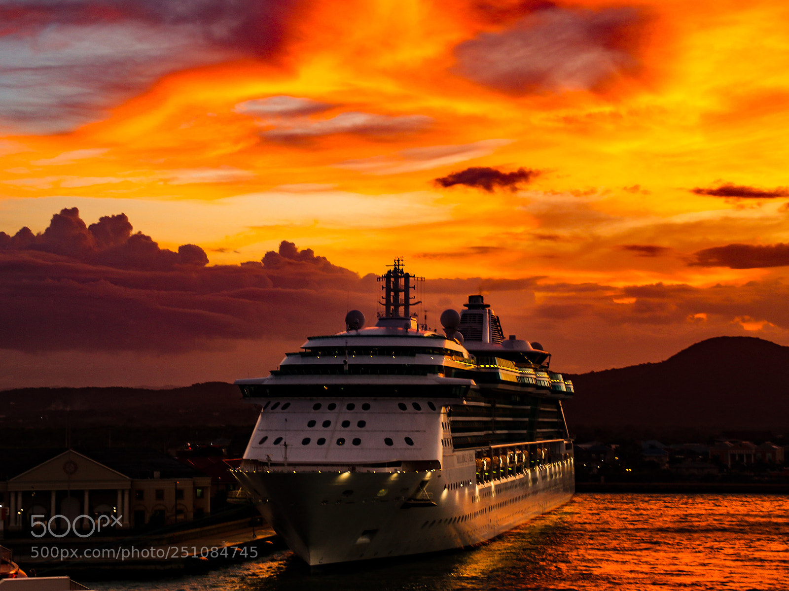 Canon EOS 70D sample photo. Cruise sunset jamaica colours photography