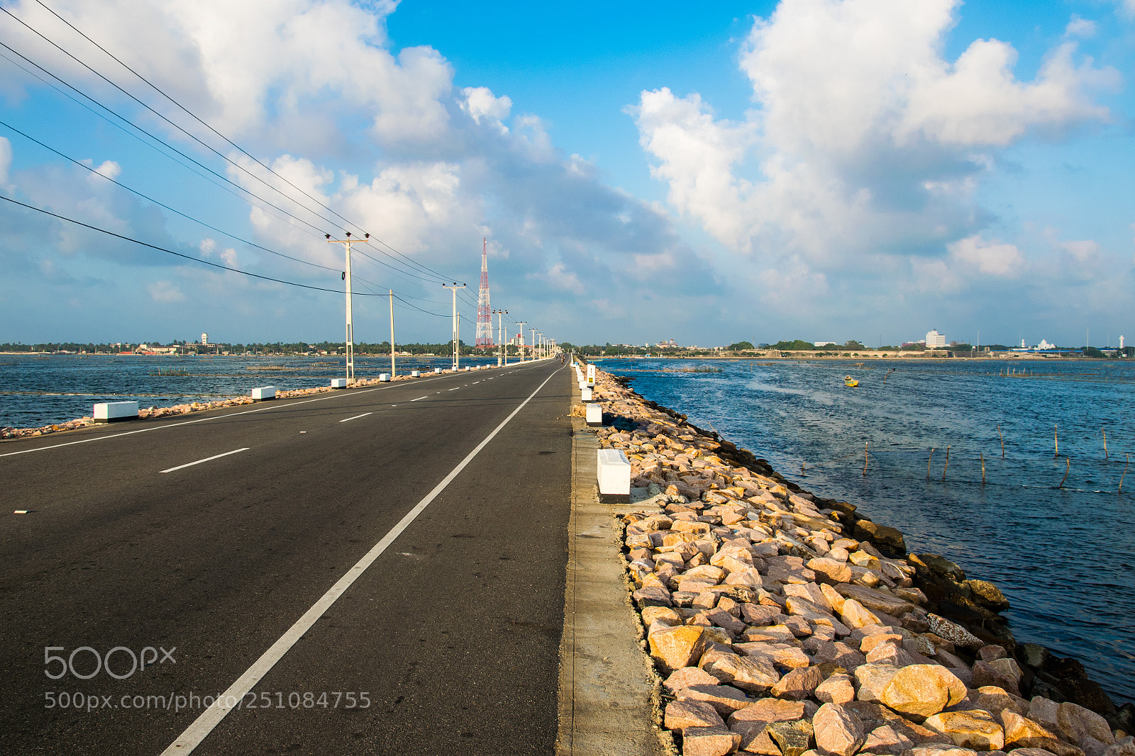 Nikon D5300 sample photo. Long road at jaffna photography