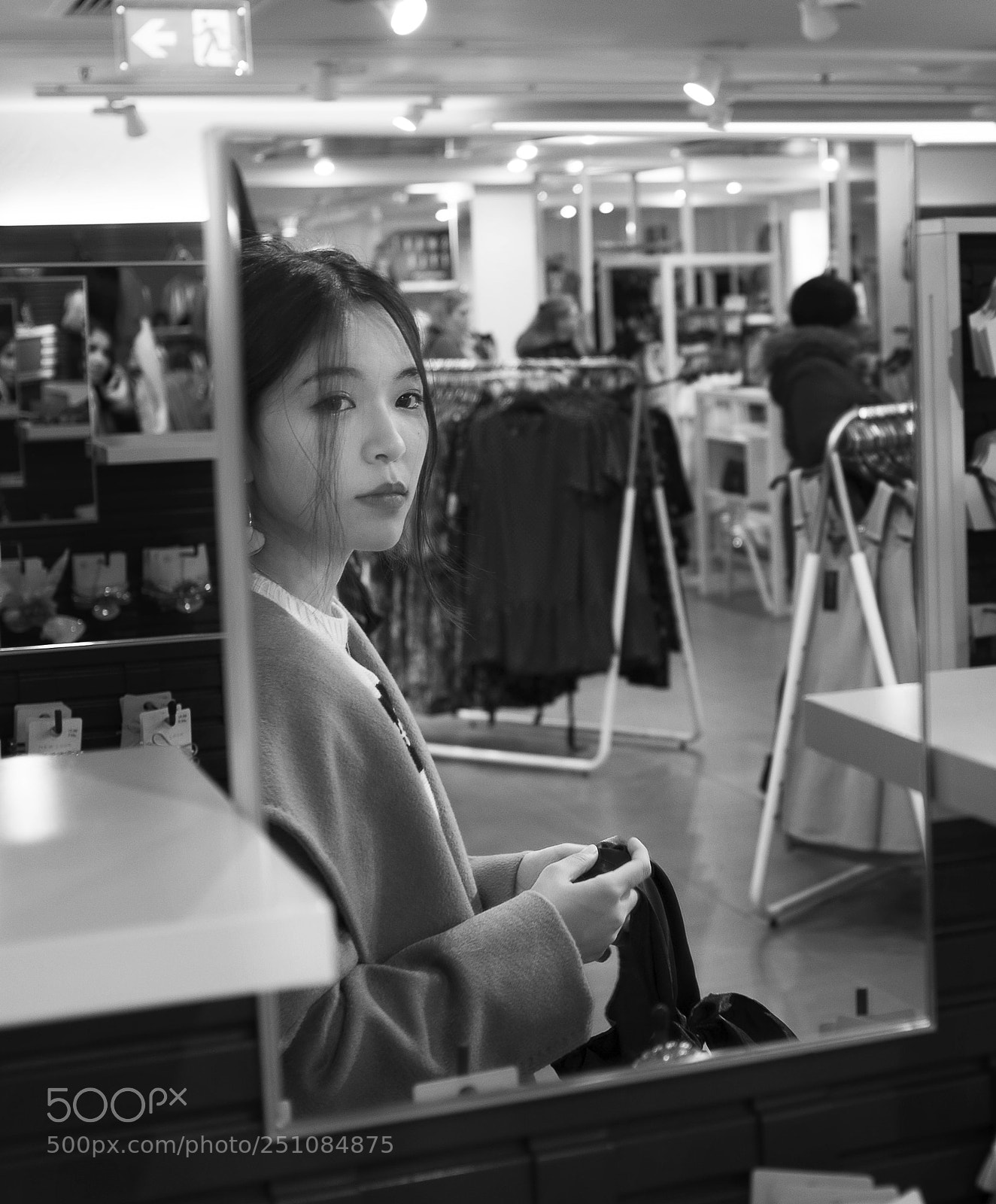 Fujifilm X100F sample photo. Beauty in the mirror photography