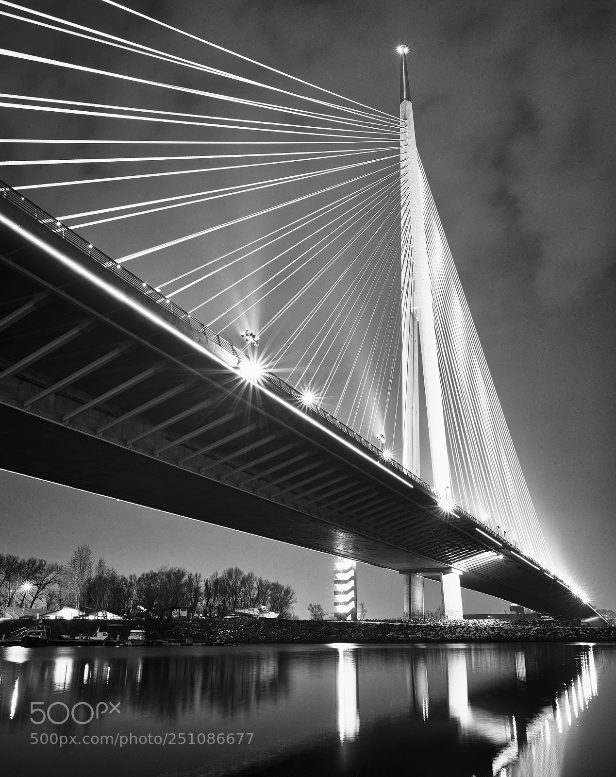 Fujifilm X-T20 sample photo. Sava river bridge photography
