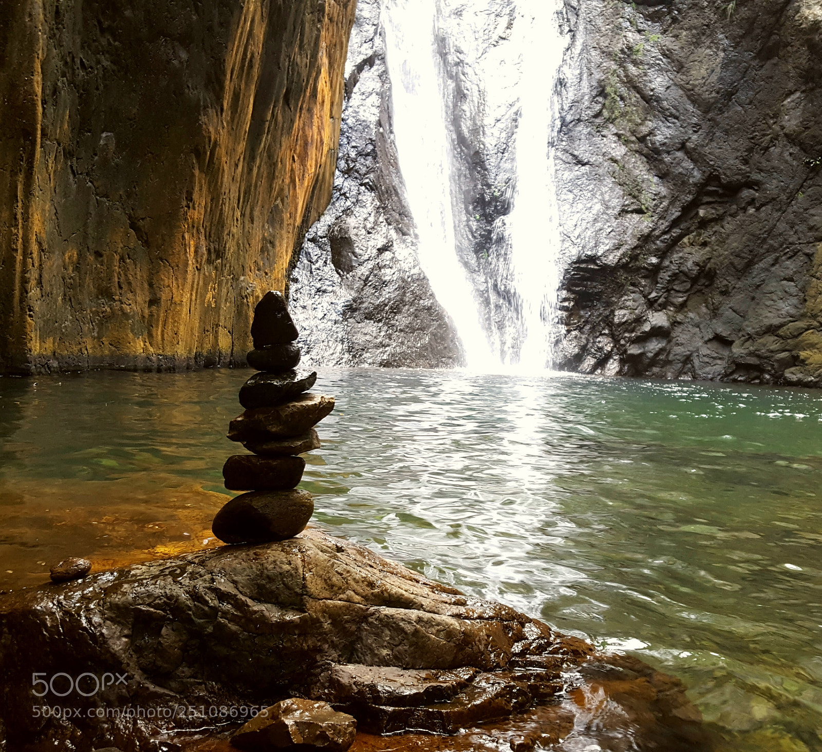 Samsung GALAXY S6 edge sample photo. Waterfall. photography