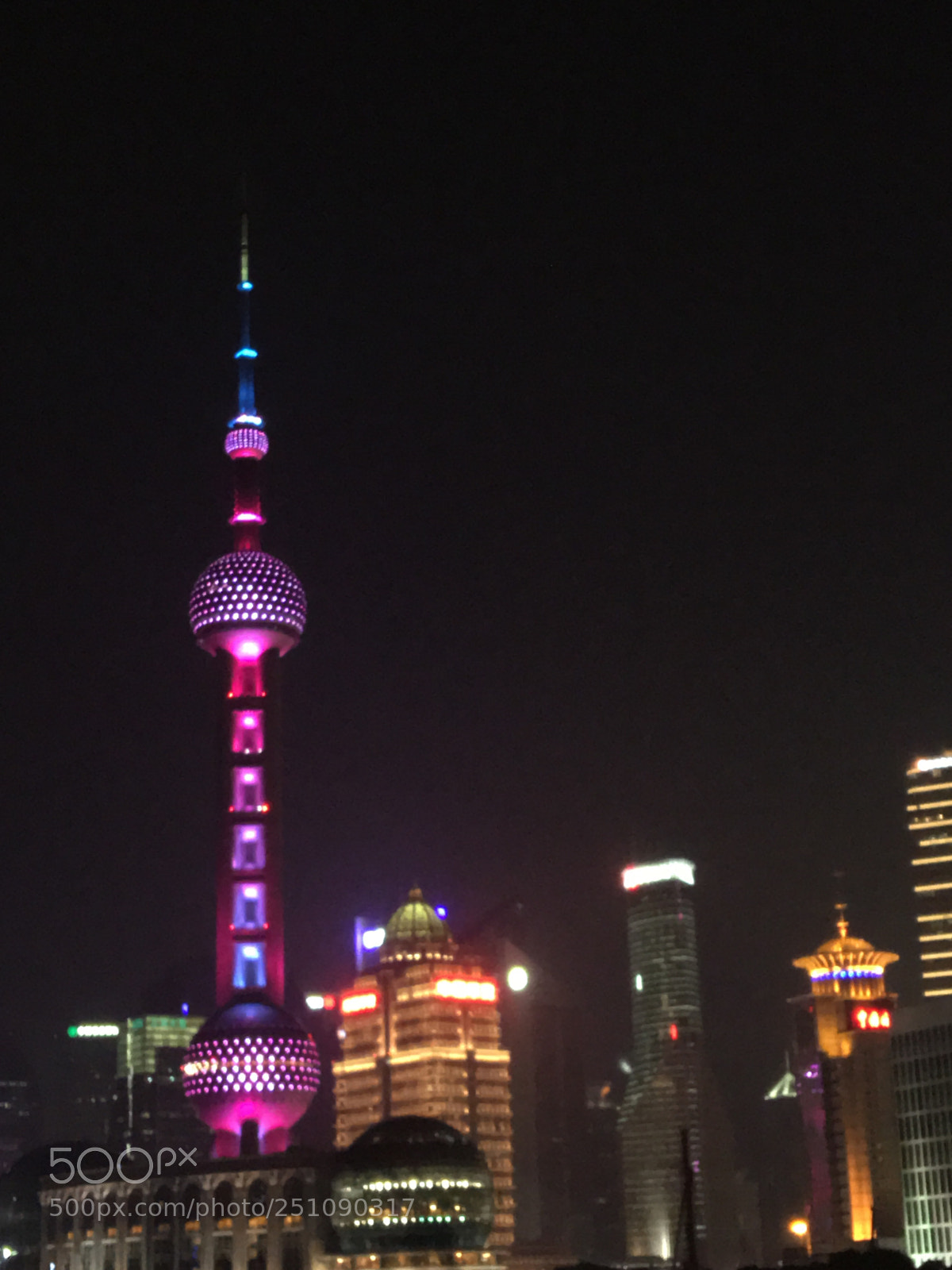 Apple iPhone 6s Plus sample photo. Pearl tower shanghai china  photography