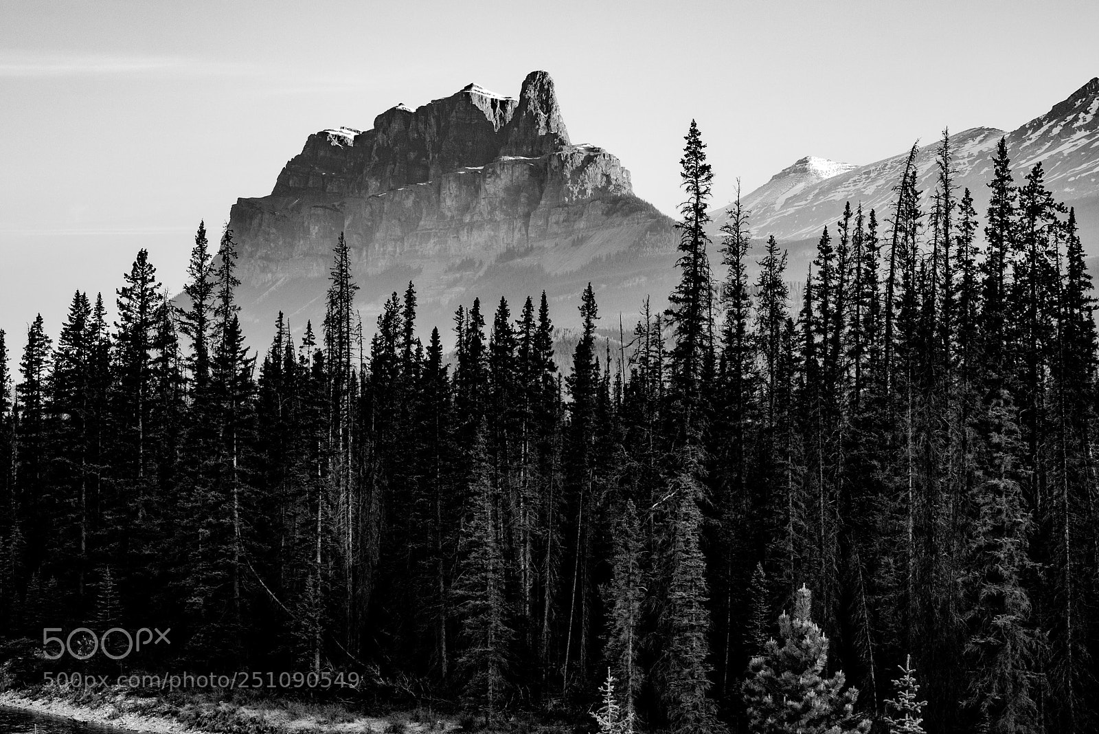 Panasonic Lumix DMC-GX7 sample photo. Castle mountain photography