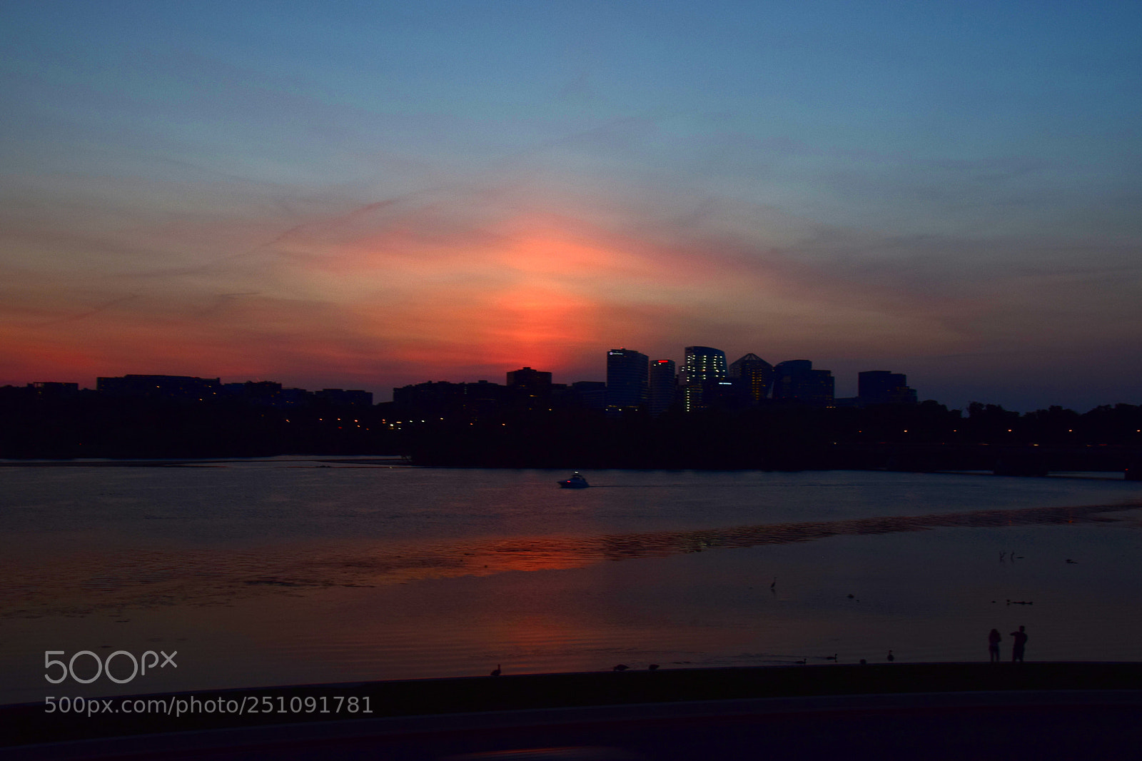 Nikon D5300 sample photo. Arlington skyline summer photography