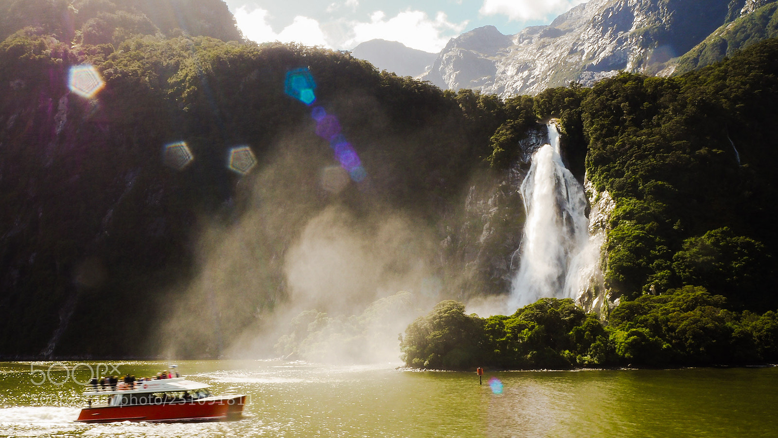 Olympus OM-D E-M10 II sample photo. Milford sound photography