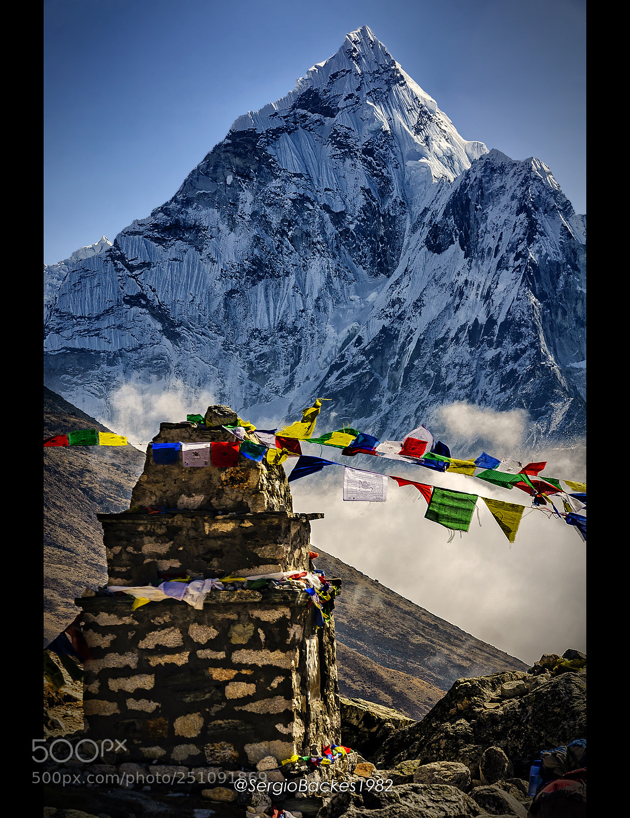 Nikon D90 sample photo. Mt. amadablan (6812m) photography