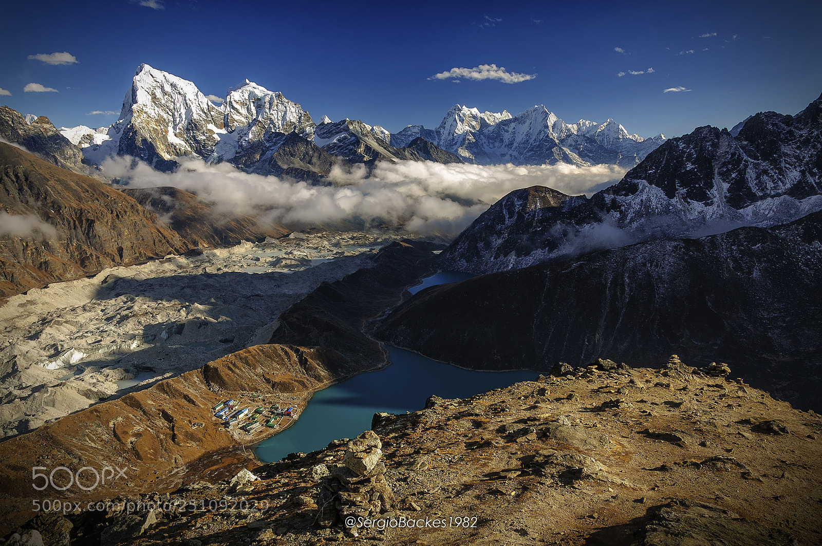 Nikon D90 sample photo. Gokyo lakes and the photography
