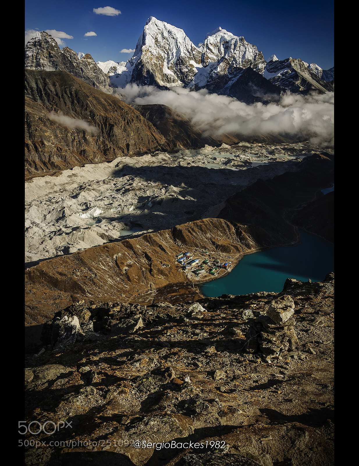 Nikon D90 sample photo. Gokyo lakes and the photography