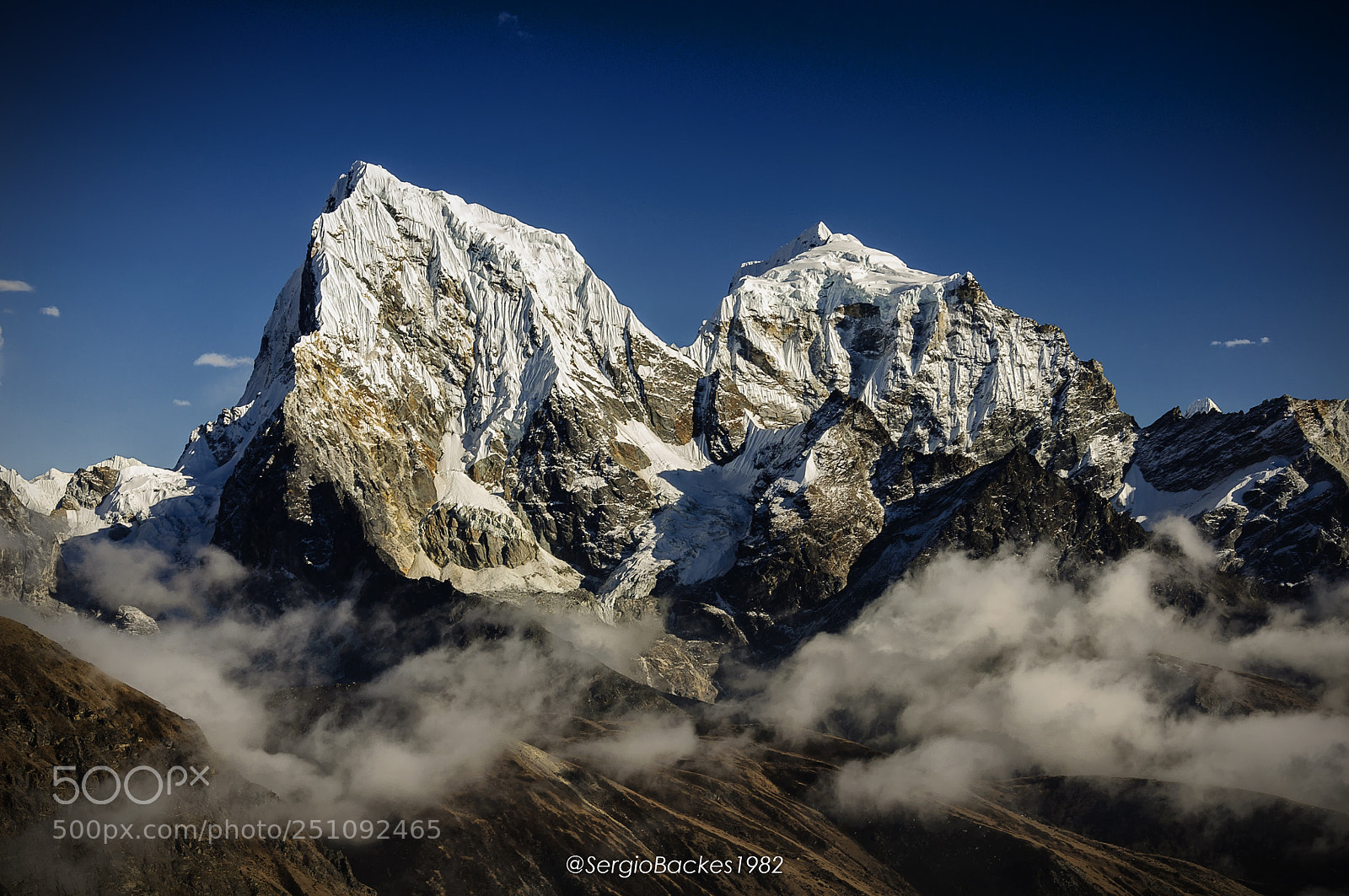 Nikon D90 sample photo. Mounts taboche and chola photography