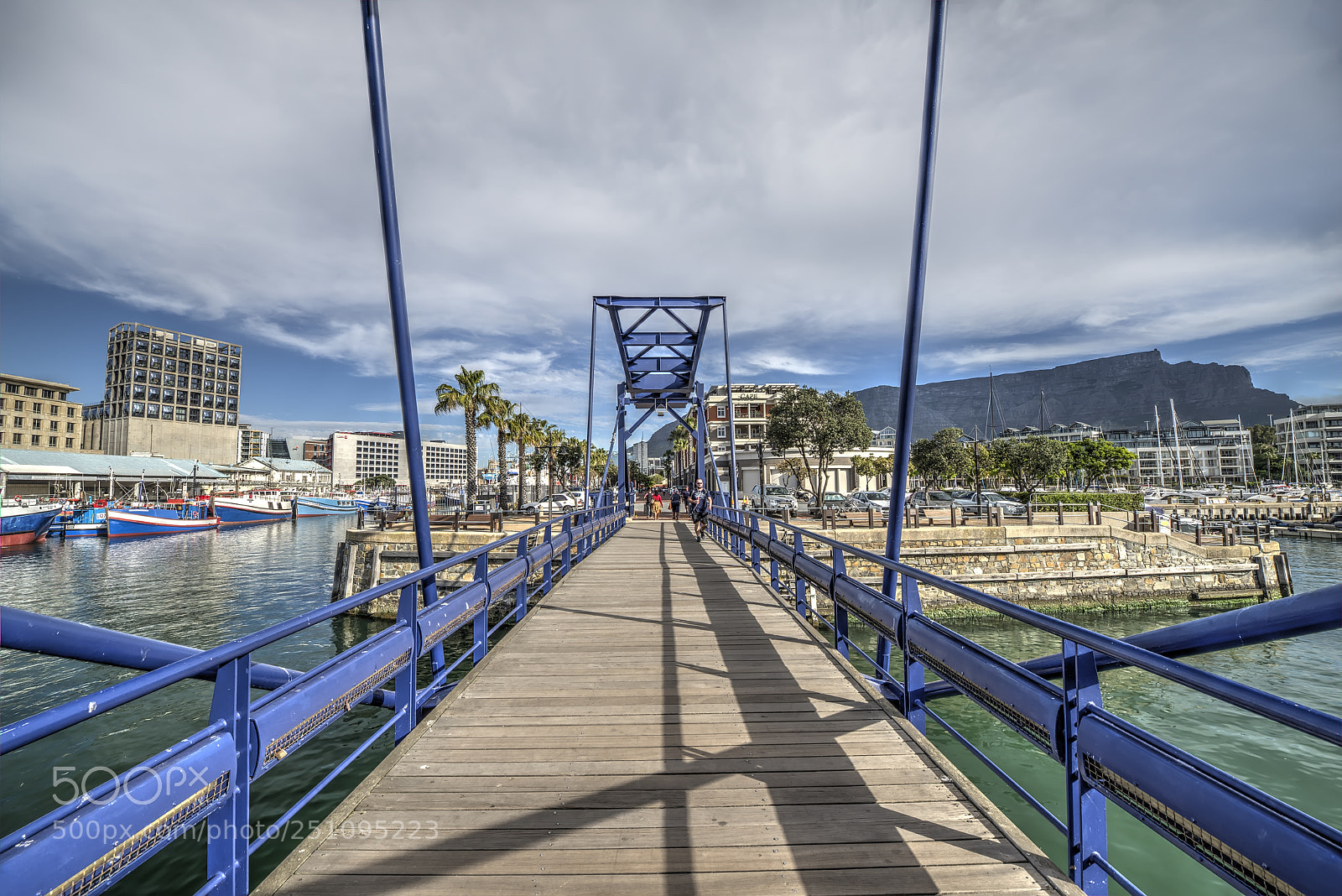 Nikon D800 sample photo. Pedestrian bridge photography