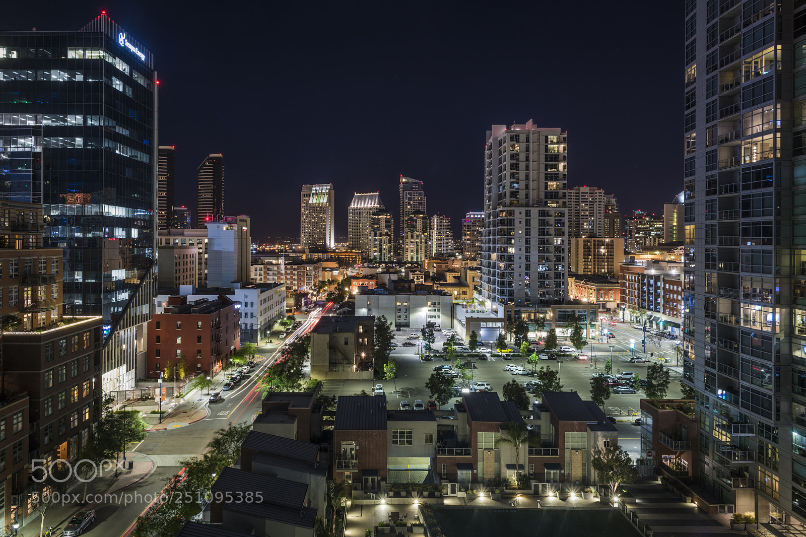 Nikon D850 sample photo. The gaslamp quarter photography