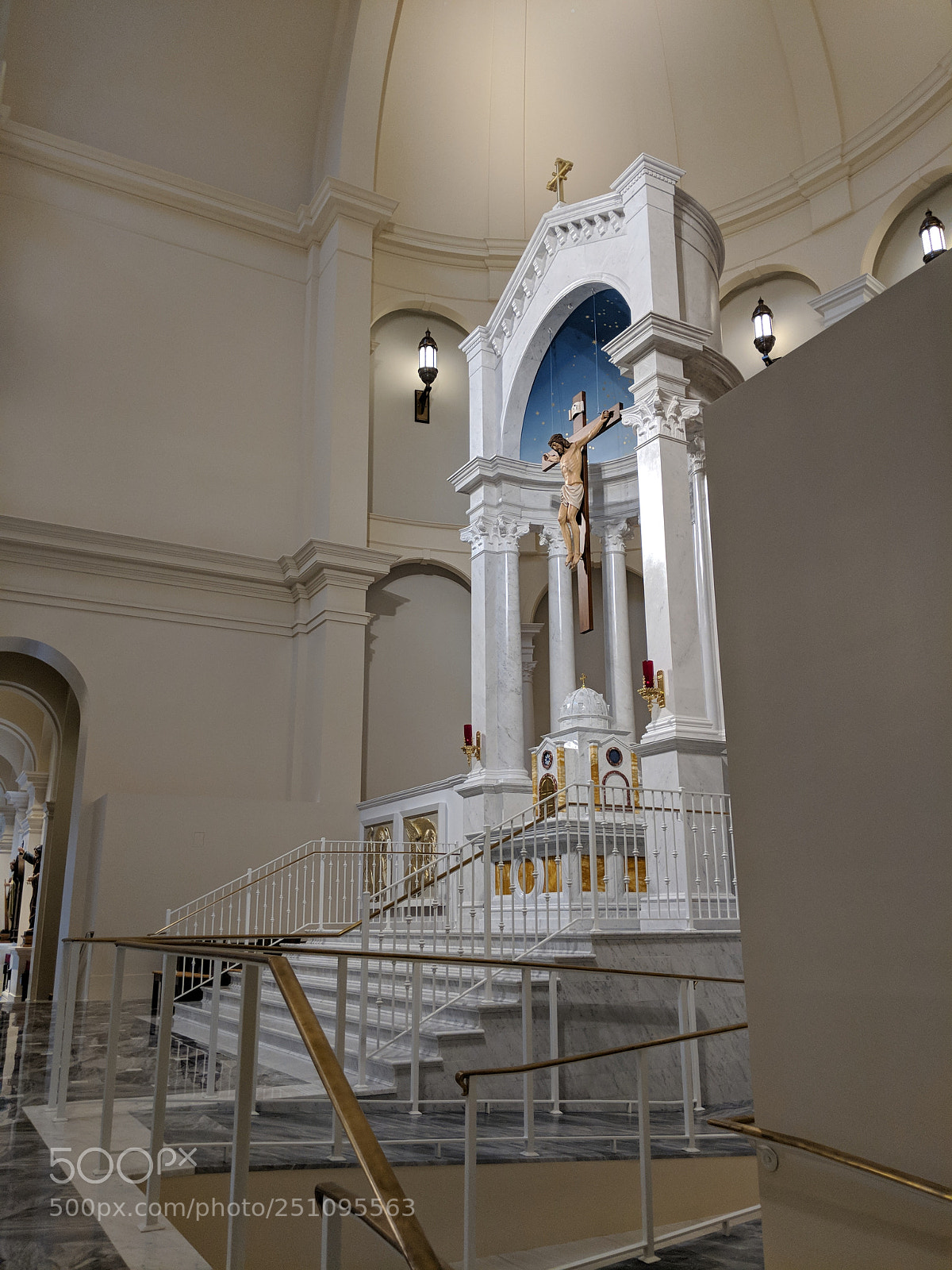 Google Pixel 2 sample photo. Church altar side view 2 photography