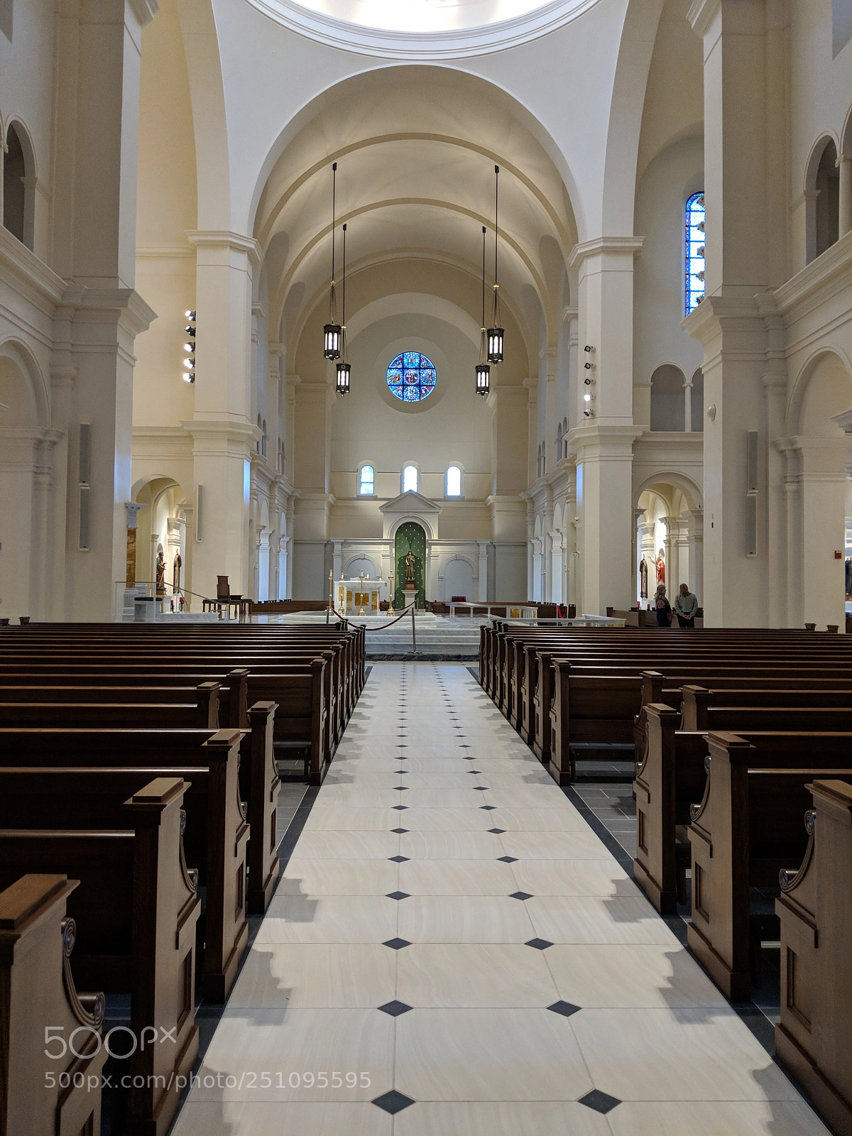 Google Pixel 2 sample photo. Church perspective photography