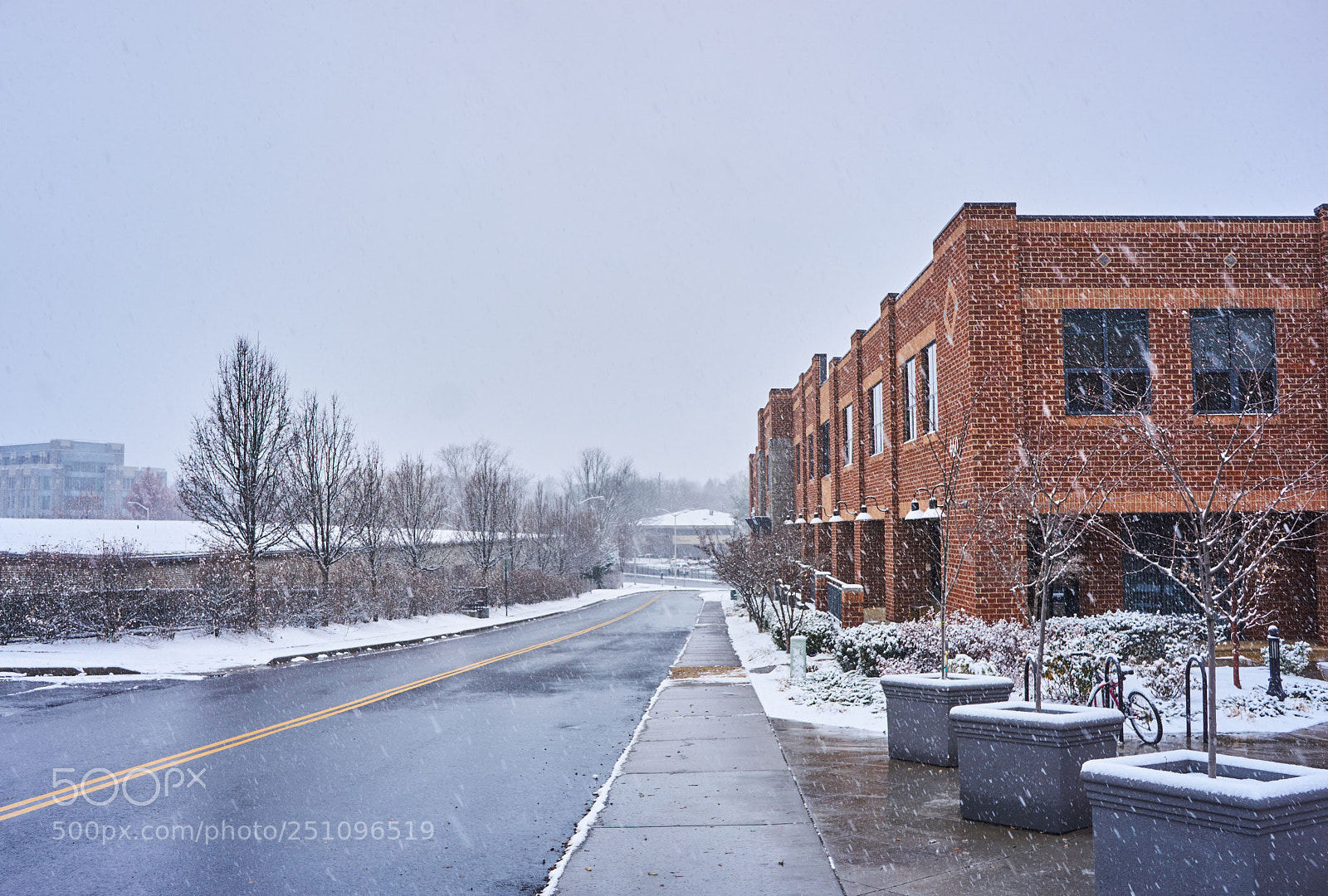 Sony a6000 sample photo. Snowy afternoon photography