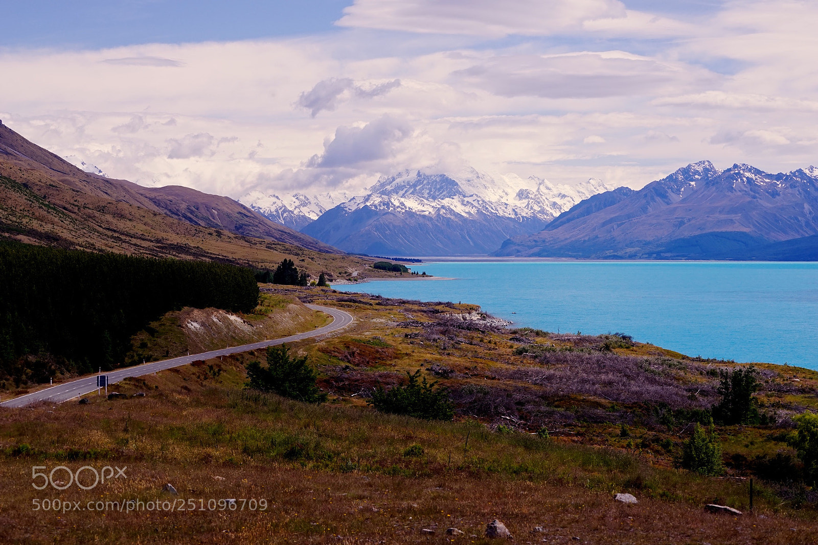 Sony a7 sample photo. Lake pukaki photography