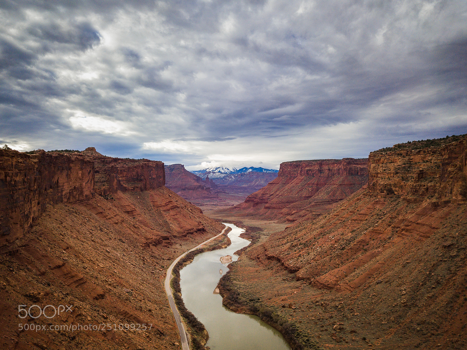 DJI FC220 sample photo. A river runs through photography