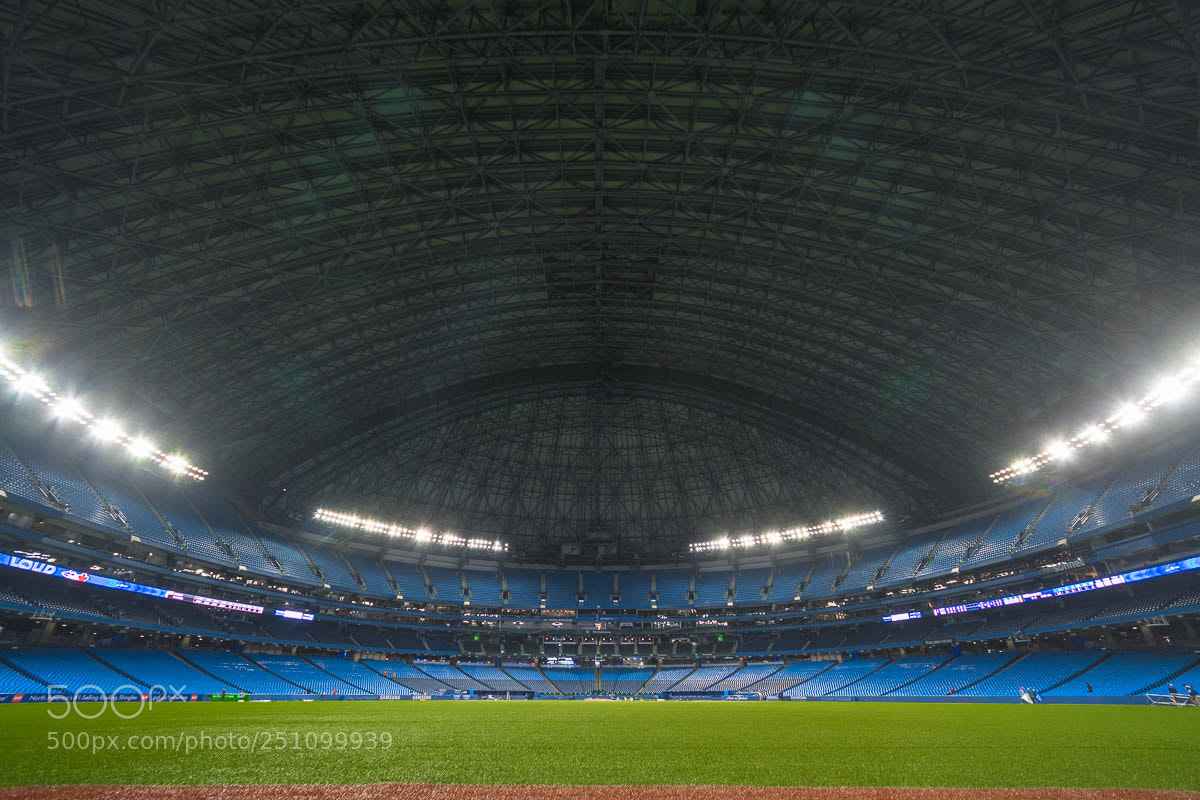 Nikon D7500 sample photo. Rogers centre in toronto photography