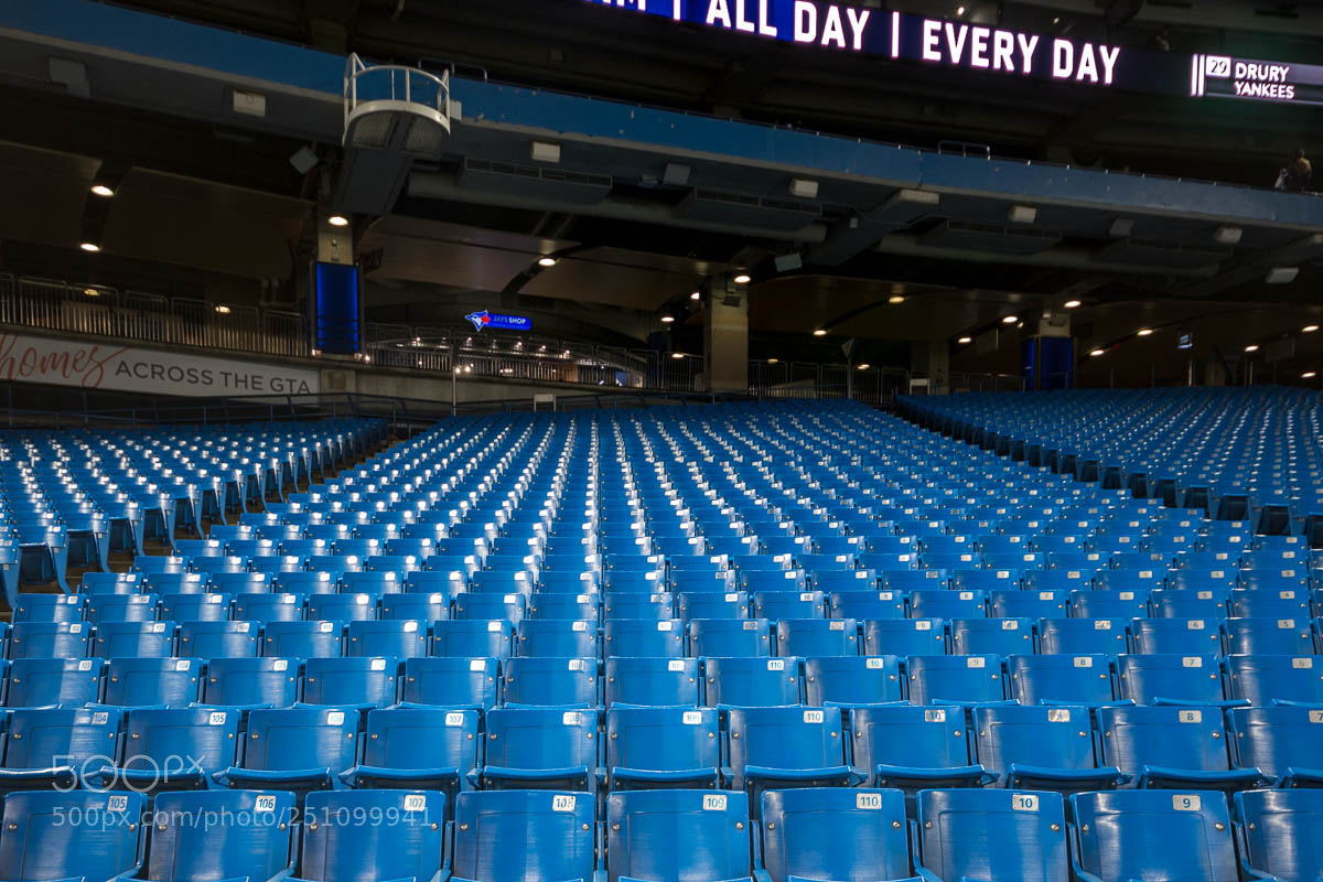 Nikon D7500 sample photo. Rogers centre in toronto photography