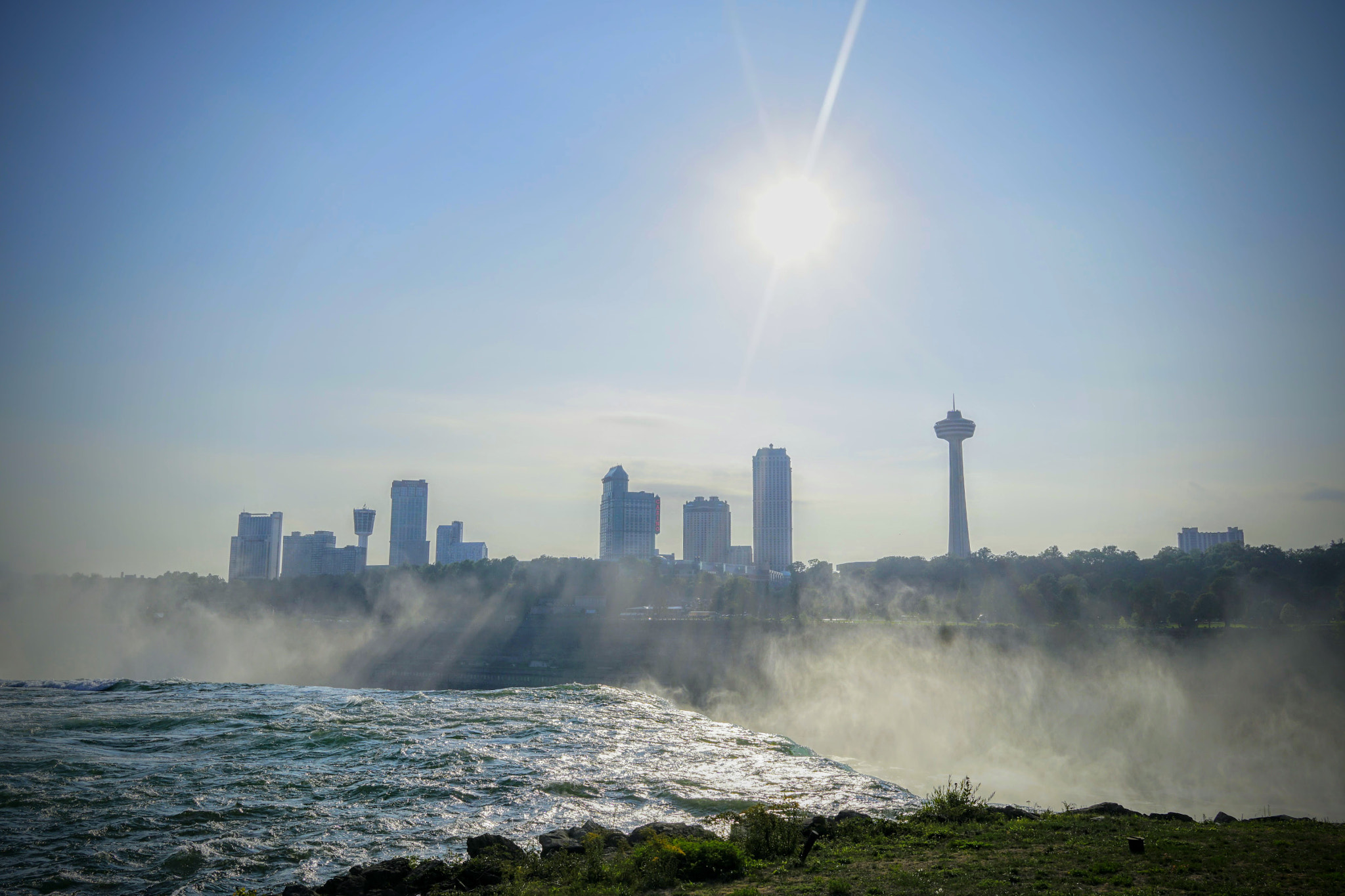 Sony a6300 + Sigma 19mm F2.8 EX DN sample photo. Niagara falls photography