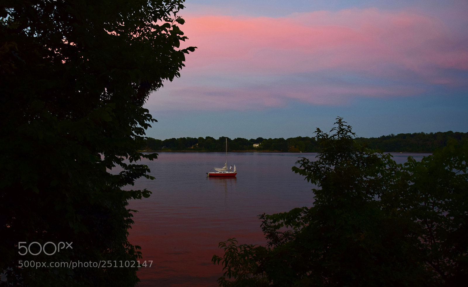 Nikon D5300 sample photo. Sunset sailboat ii photography