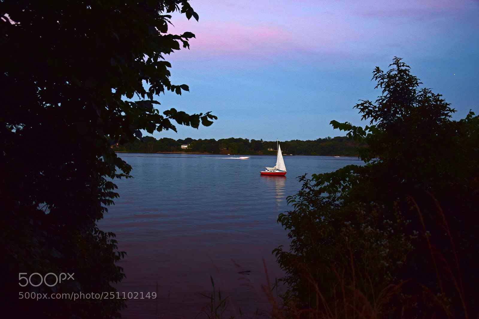Nikon D5300 sample photo. Sunset sailboat photography