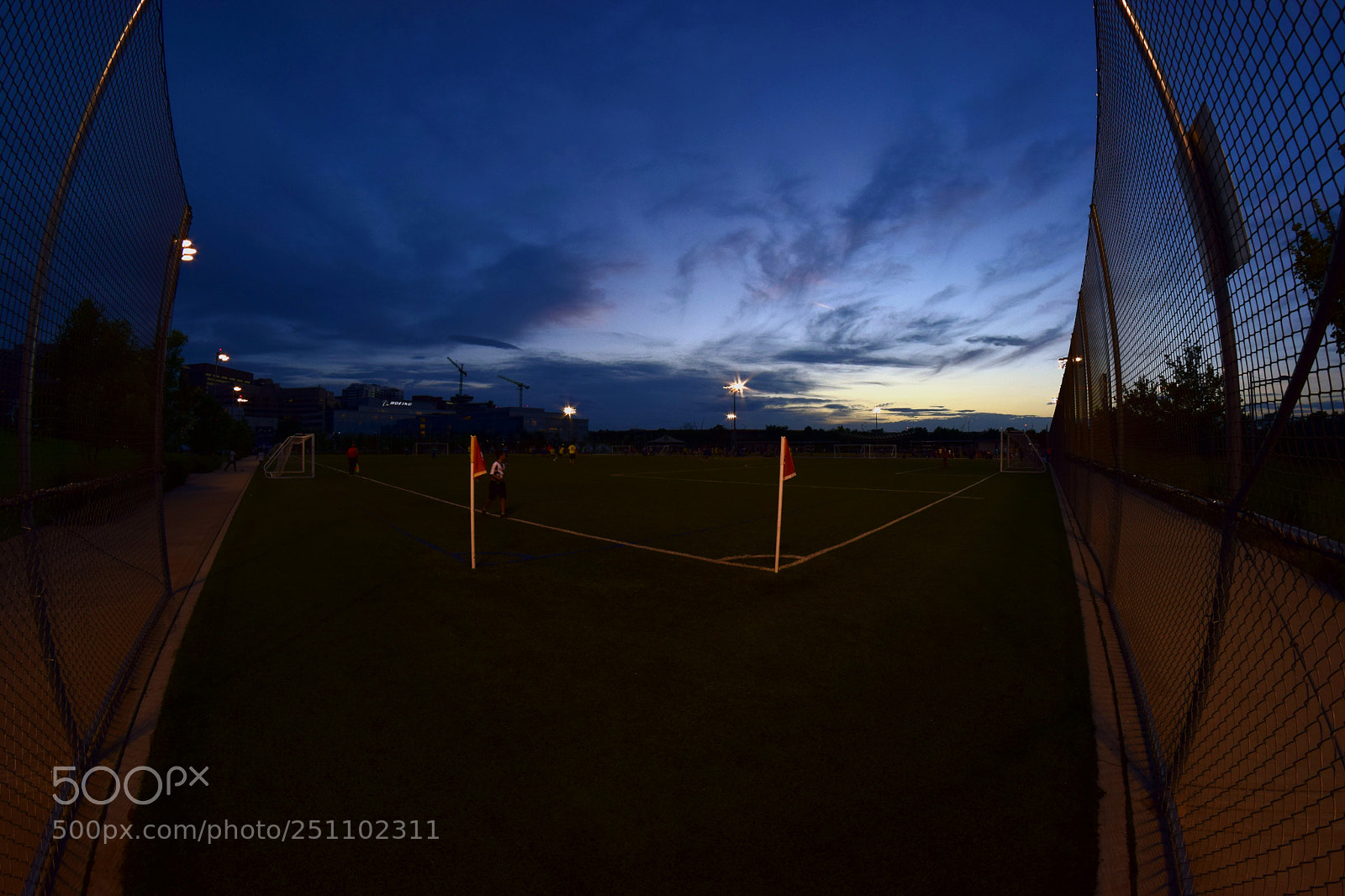 Nikon D5300 sample photo. Friday night lights photography