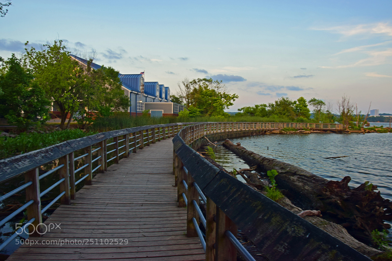 Nikon D5300 sample photo. Dusk and dock photography