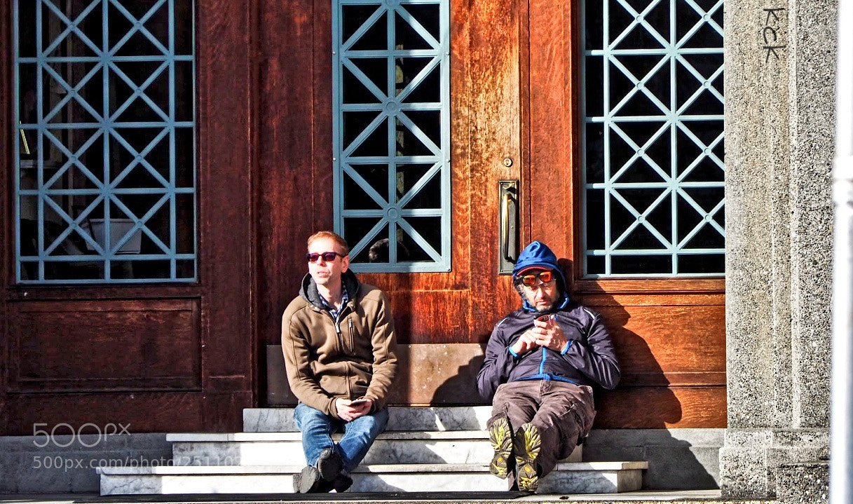 Olympus OM-D E-M10 II sample photo. Slackers. photography