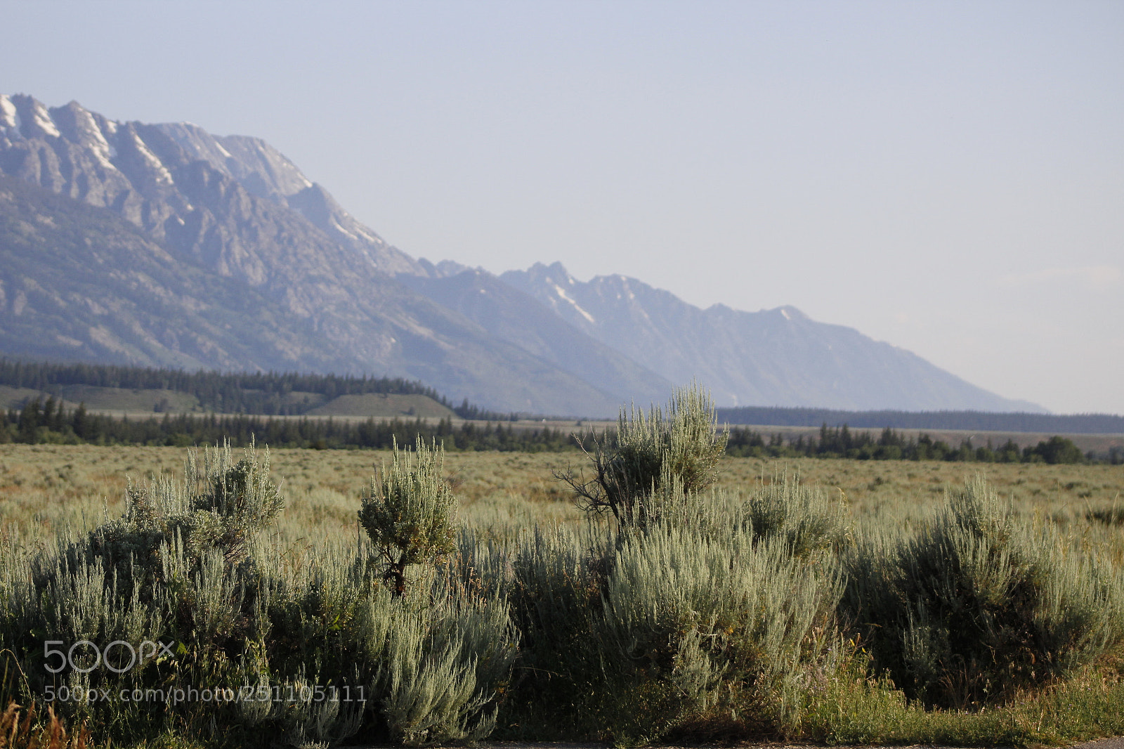 Canon EF 75-300mm f/4-5.6 sample photo. Teton range photography
