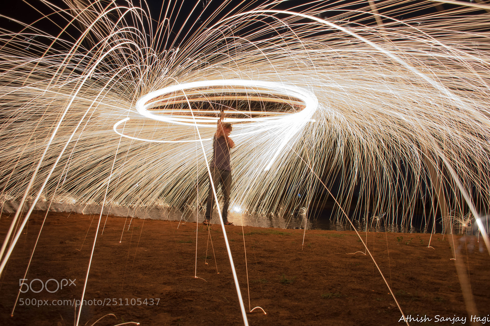 Nikon D7200 sample photo. Steel wool photography