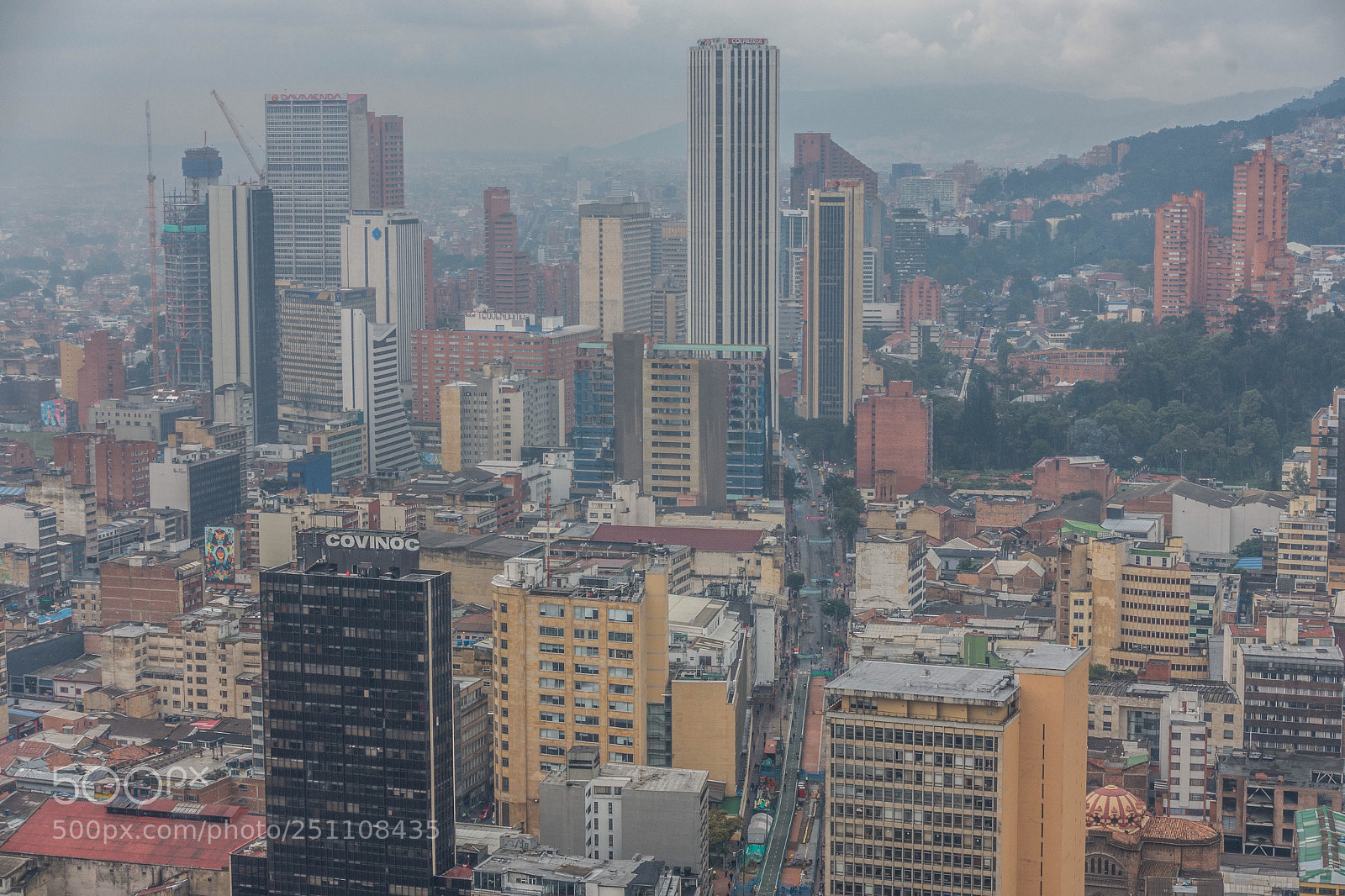 Sony Cyber-shot DSC-RX100 III sample photo. Bogota panoramic from avianca photography