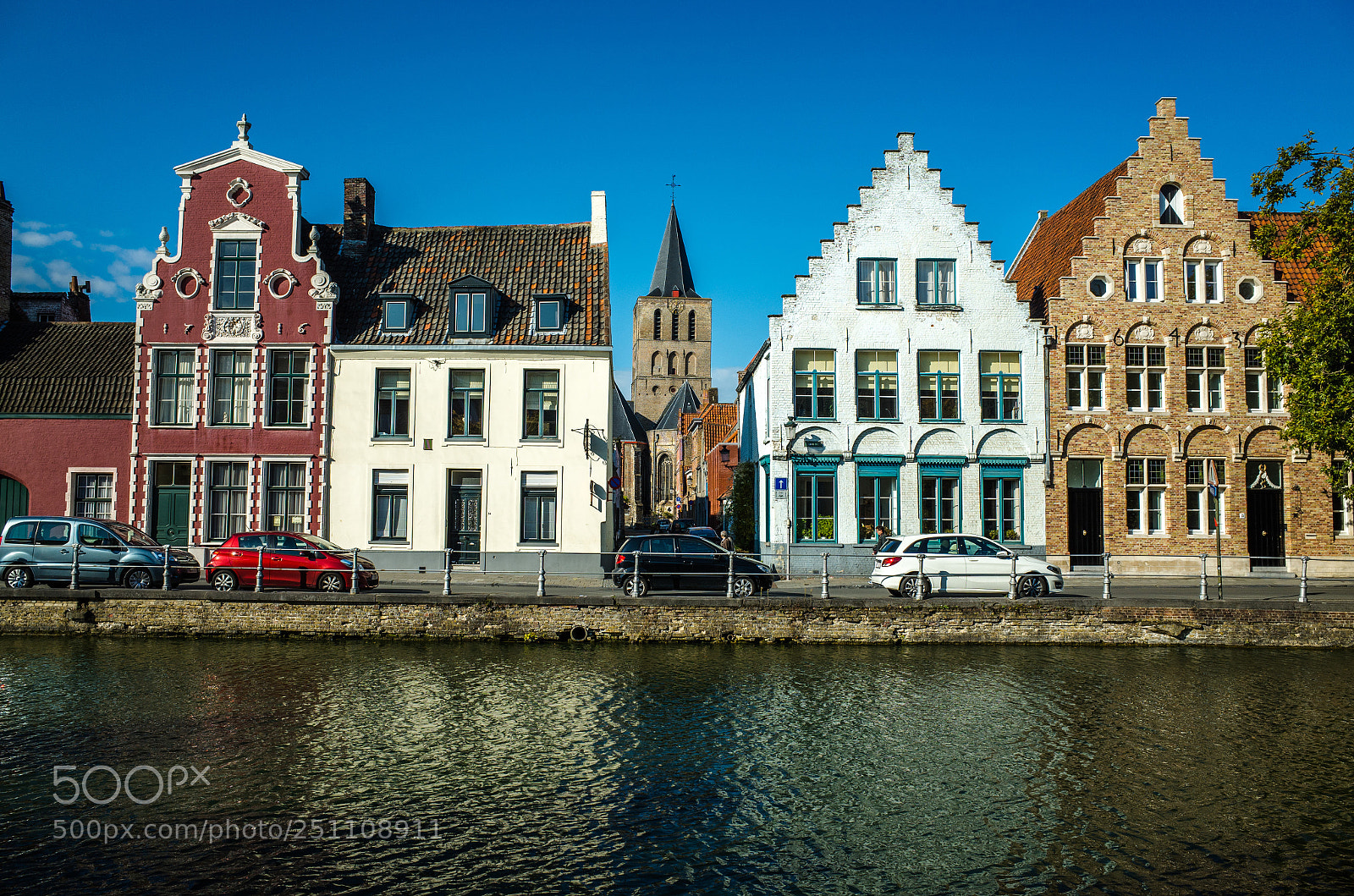 Ricoh GR sample photo. Bruges historic city center photography