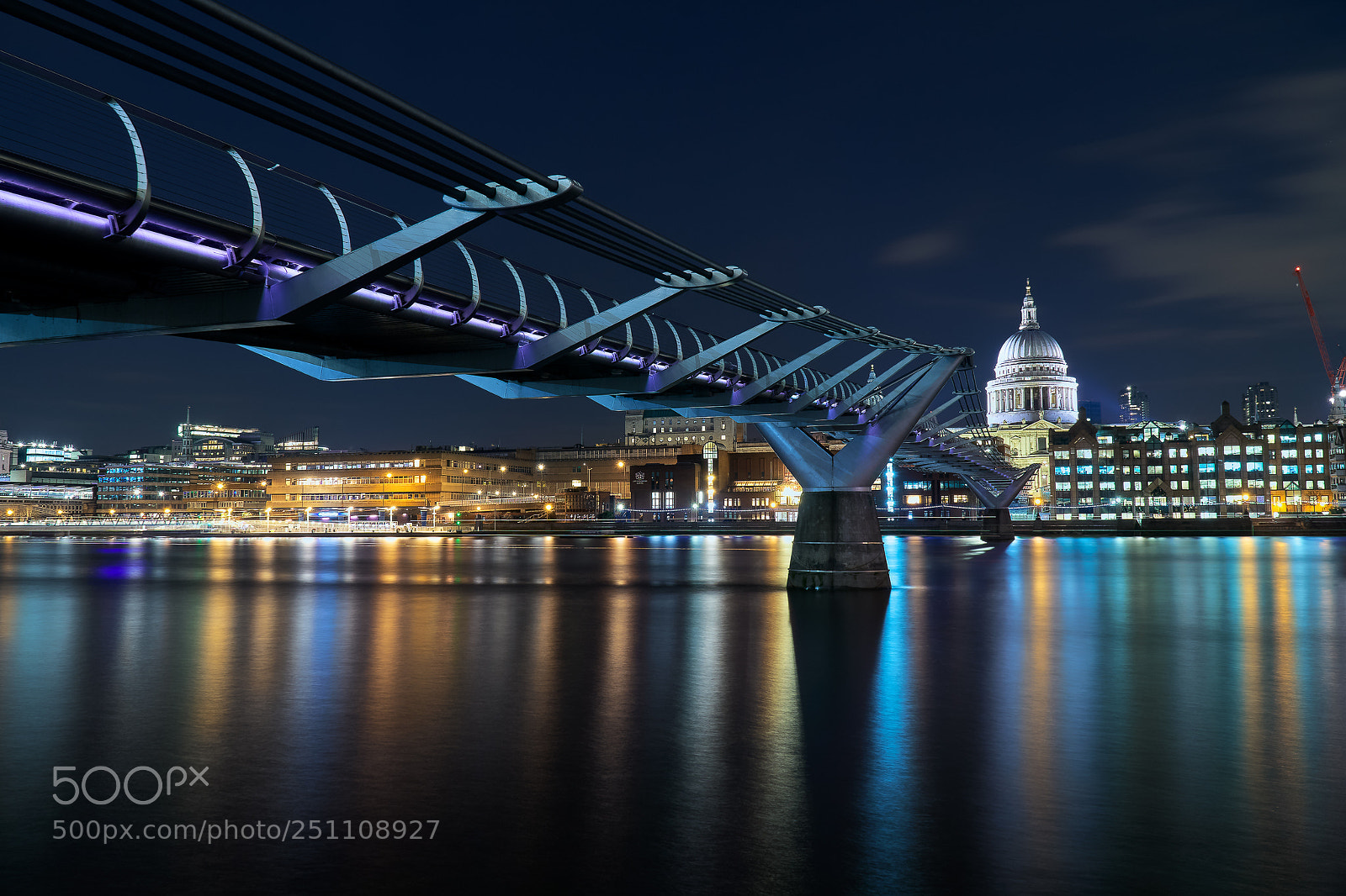 Sony a6300 sample photo. Millennium bridge photography