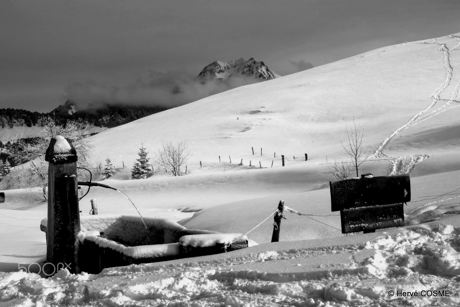 Canon EOS 500D (EOS Rebel T1i / EOS Kiss X3) sample photo. Neige photography