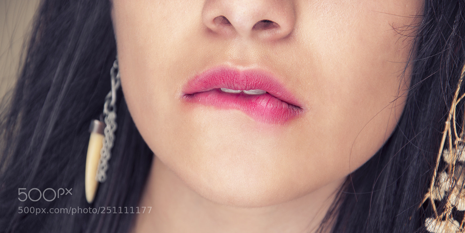 Nikon D5000 sample photo. Labios rosas photography
