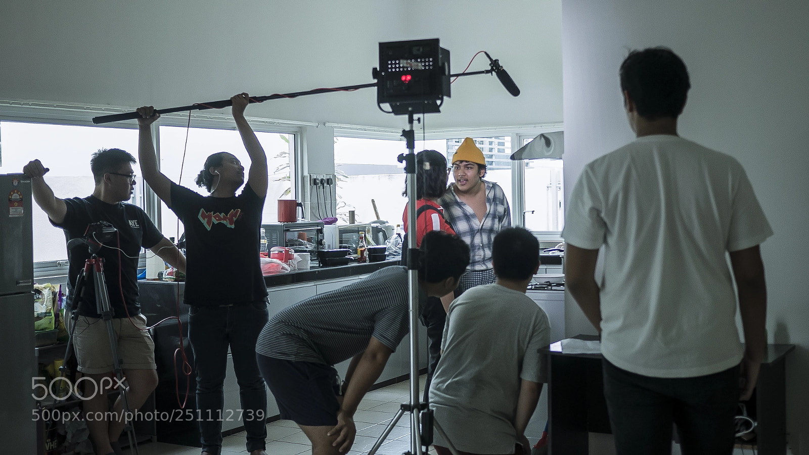 Panasonic Lumix DMC-GX7 sample photo. Monophone teaser behind the photography