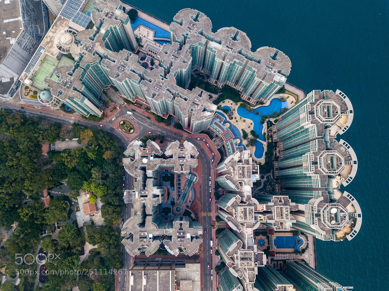 DJI FC220 sample photo. Private housing of hong photography