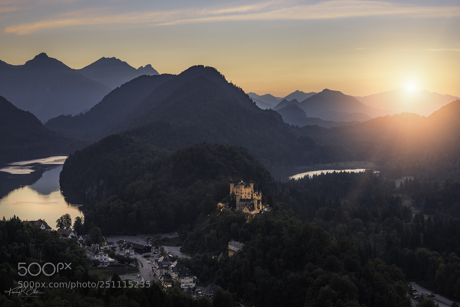 Nikon D810 sample photo. Neuschwstein and hohenschwangau photography