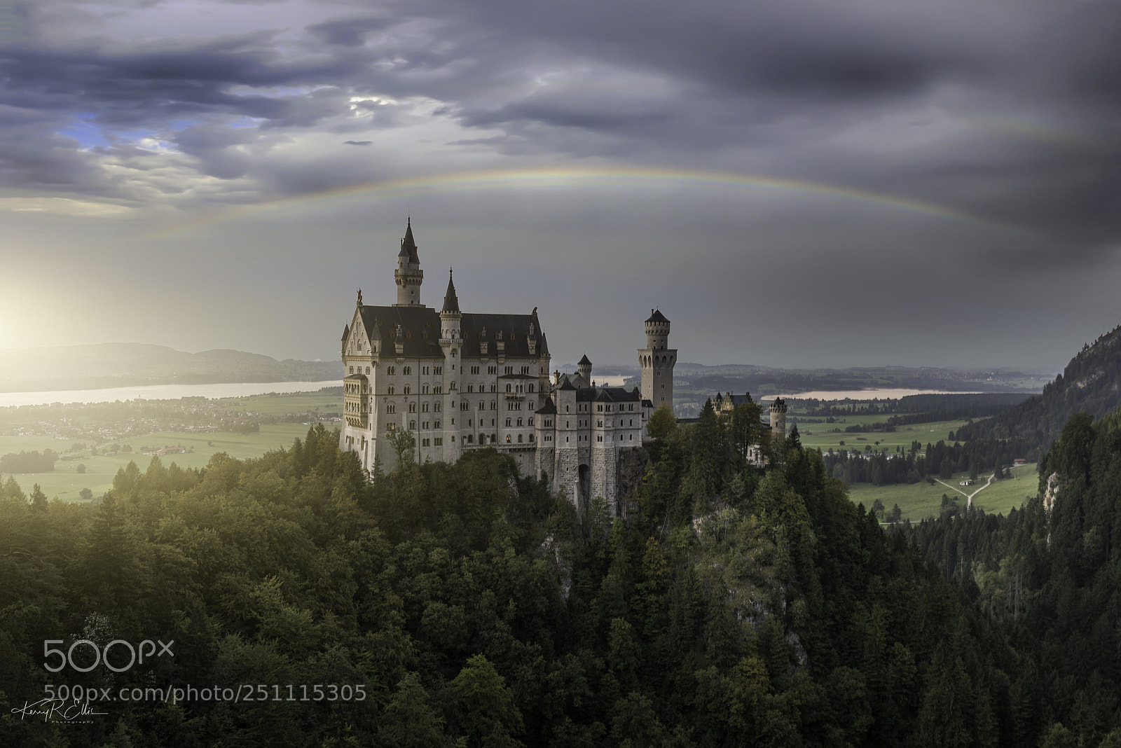 Nikon D810 sample photo. Neuschwstein and hohenschwangau photography