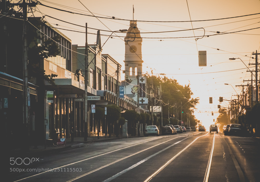 Nikon D3200 sample photo. Quiet streets photography