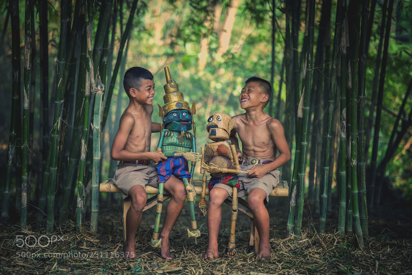 Nikon D610 sample photo. Boy puppeteer photography