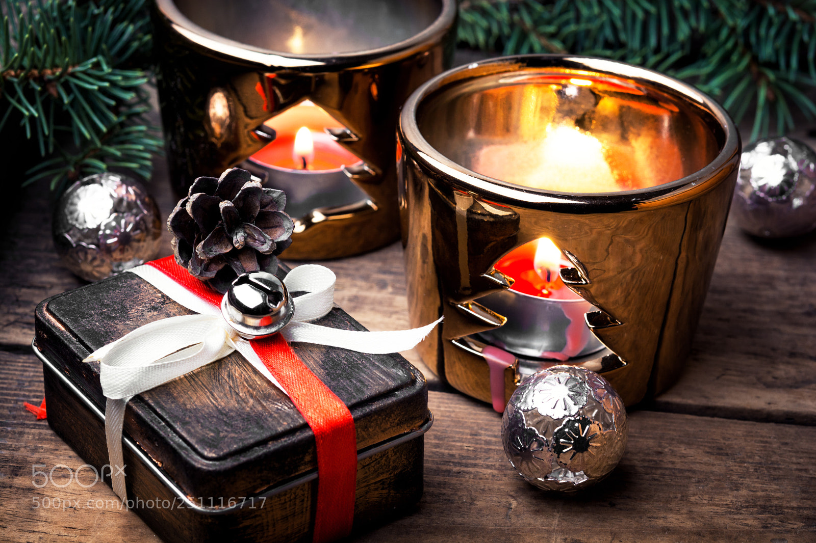 Nikon D7100 sample photo. Retro christmas decorations with photography