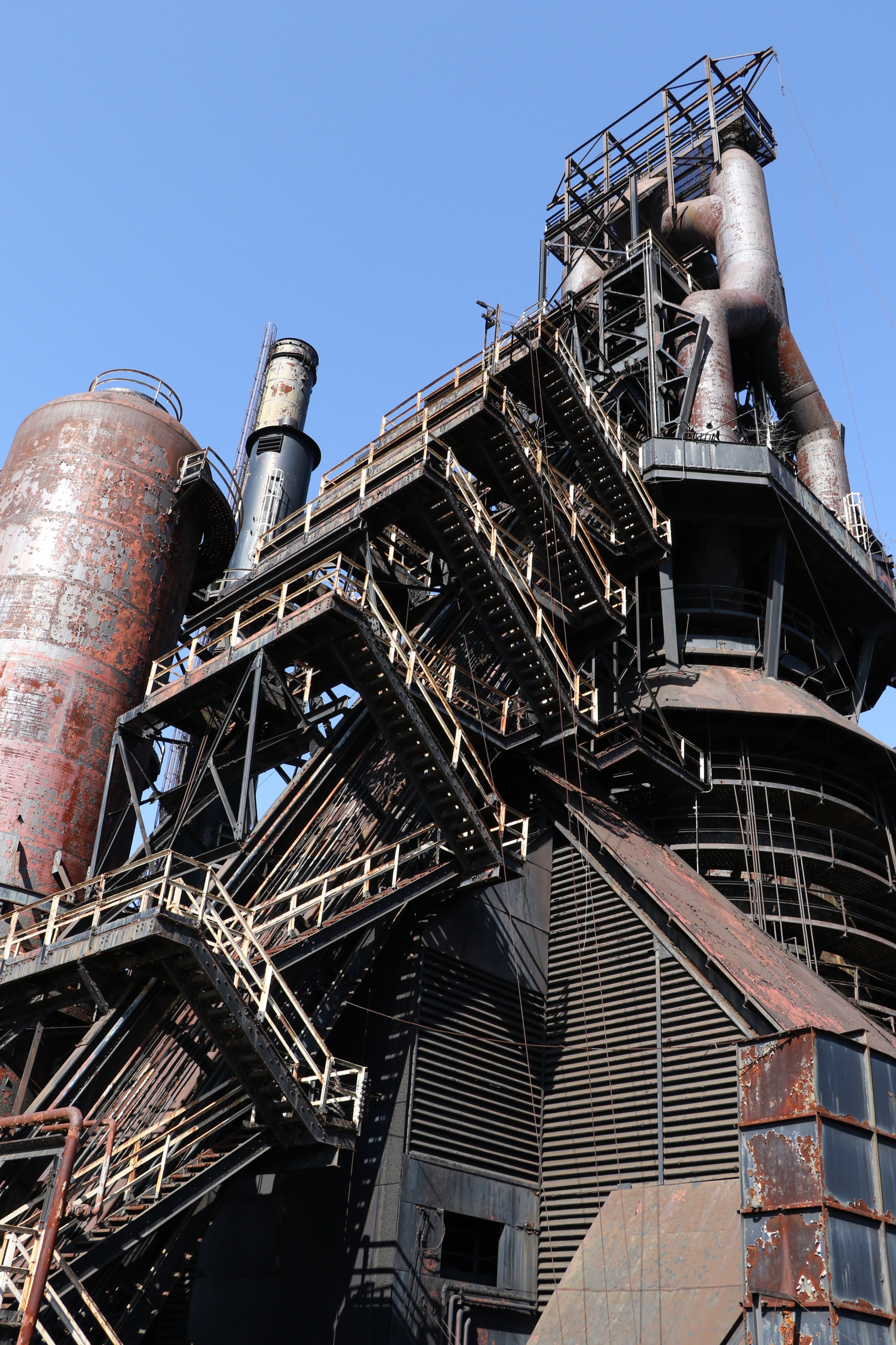 Canon EOS 7D Mark II sample photo. Stairway to steel photography