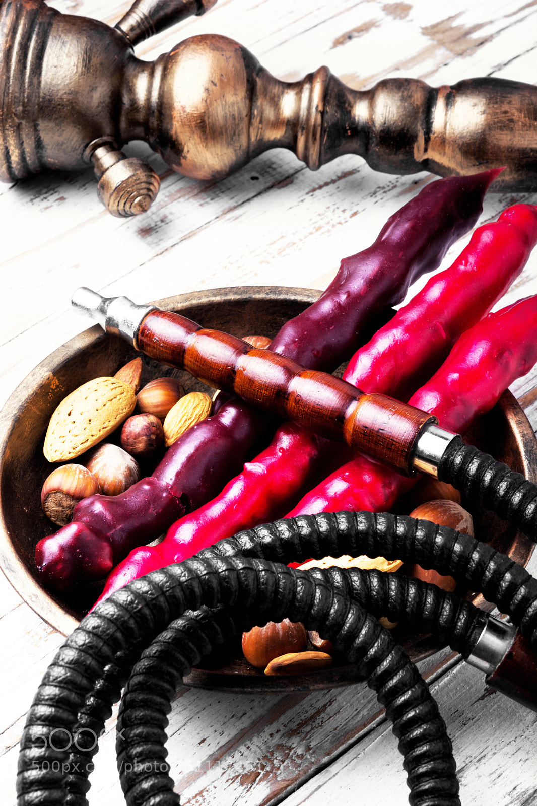 Nikon D7100 sample photo. Hookah shisha with nut photography