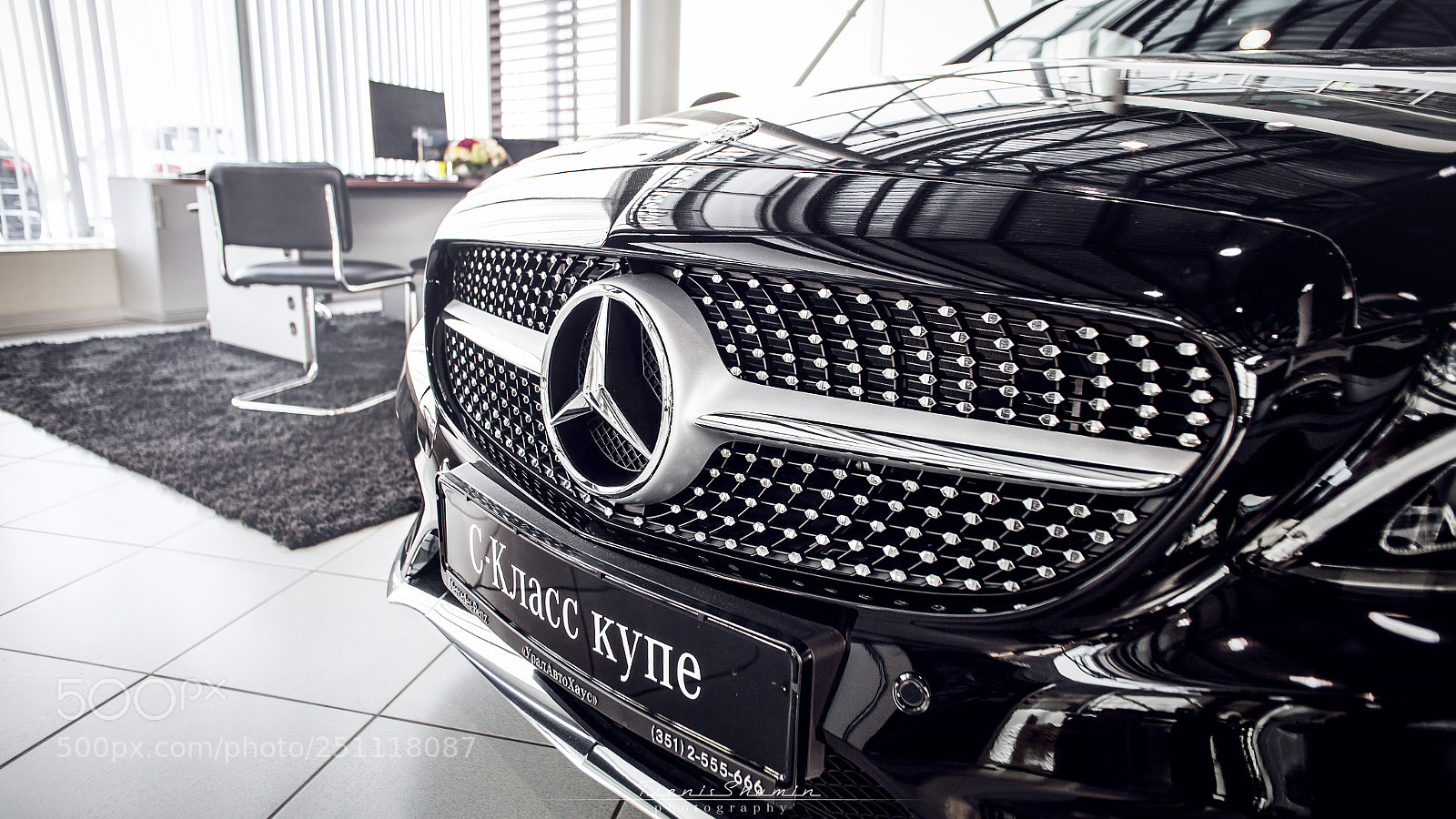 Canon EOS 5D Mark II sample photo. Mercedes-benz c-class coupe photography