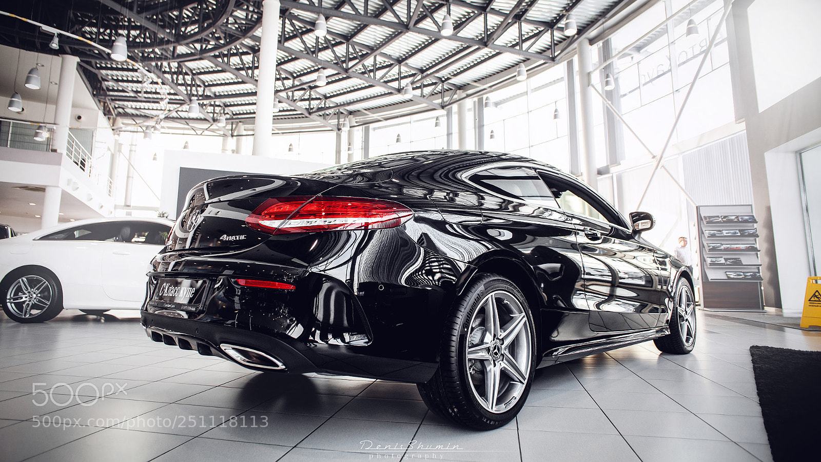 Canon EOS 5D Mark II sample photo. Mercedes-benz c-class coupe photography