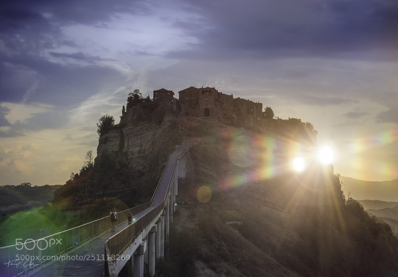 Nikon D810 sample photo. Civita bagnoregio sunrise photography