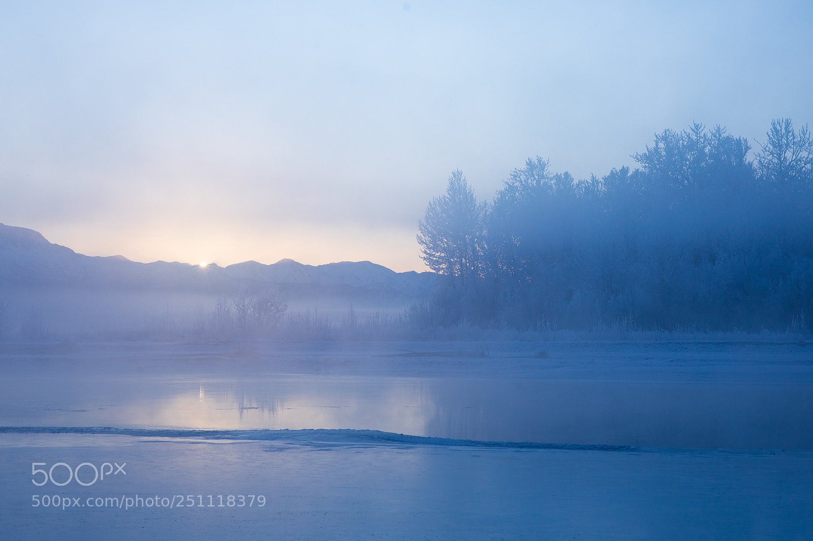 Canon EOS 5D Mark IV sample photo. Fog on the river photography